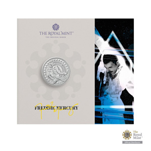 Pamětní mince Freddie Mercury UK 2026 brilliant