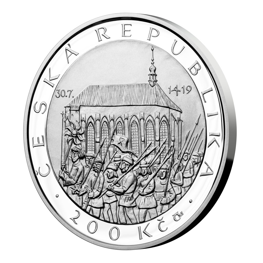 2019 Czech PROOF Silver Coin Details about   200 CZK Korun FIRST RIOT DEFENESTRATION OF PRAGUE