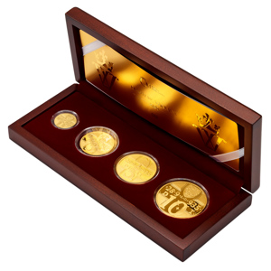 Sada zlatých dukátů sv. Václava se zlatým certifikátem 2025 - ak. mal. Vladimír Pavlica proof